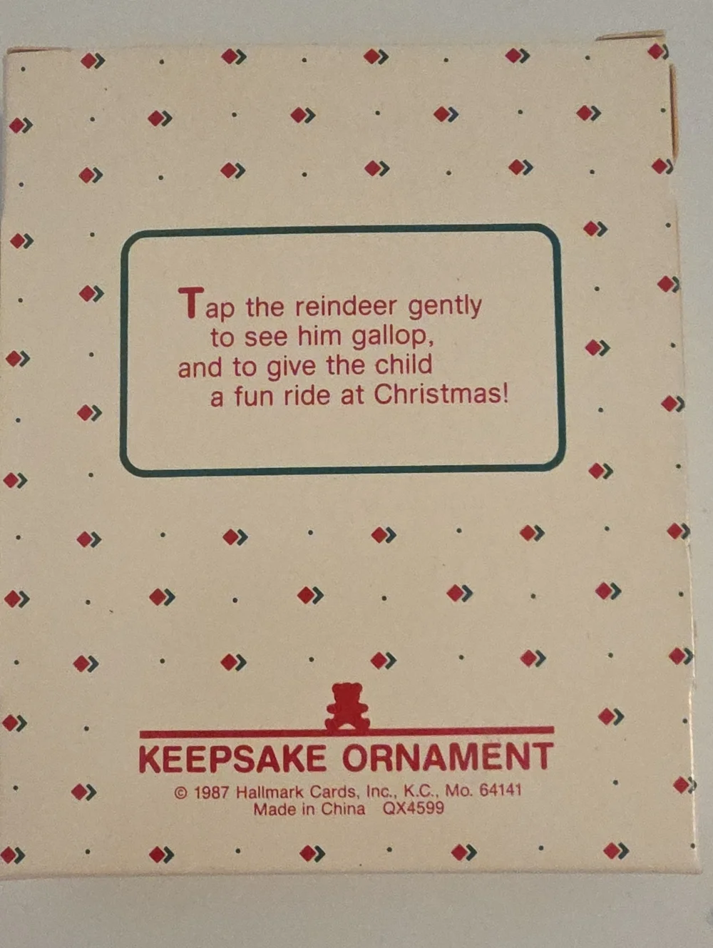 Hallmark vintage 1987